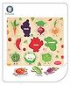 Aditi Toys Wooden Vegetable Puzzle With Picture Educational Vegetable Board for Kids 10 Different Vegetables with Funny Faces Montessori Learning Puzzle for Toddlers & Preschoolers, Nursery & Kindergarten Age Above 2+ Years