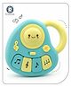 Aditi Toys Baby Piano Musical Infant Toy 4 Key Nodes with 31 Music melodies includes Learning numbers & shapes, Flashing Lights Early Learning Baby Tiny Tunes For Boys Girls, Age 6 to 12 months (Blue/Yellow)