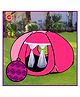Silver Shine Star Tent Play House Patterns Foldable Popup for Boys & Girls