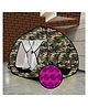 Silver Shine Jungle Printed Play house foldable kids Play Tent for Boys & Girls - Multicolor