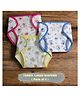 Lollipop Lane Reusable Terry-lined Cloth Nappy/Diaper Training Pants/Langot Waterproof Nappy For Baby - Newborn (Pack of 3)