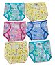 Lollipop Lane Reusable Terry-lined Cloth Nappy/Diaper Training Pants/Langot Waterproof Nappy For Baby - NEWBORN (Pack of 6)