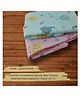 Lollipop Lane Foam-Cushioned Waterproof Sheet Quick-Dry Diaper Changing Mat for Baby - LARGE (Pink and Green) (Pack of 2)