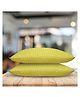 JDX Polyester Ultra Soft Fluffy Luxurious Bed Pillows Set for Sleeping (16 x 24 Inch) - Pack of 2 (Yellow)