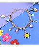 Asthetika Unicorn & Sunflower Designed Bracelet - Pink & Yellow