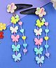 Asthetika Hearts & Butterflies Designed Tic Tac Hair Clips - Pink Blue & Yellow
