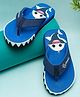 ONYC Fish Designed Flip Flops - Royal Blue