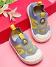 ONYC Mesh & Duck Patch Detailed Shoes - Sky Blue & Yellow