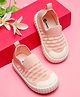 ONYC Mesh Detailed Shoes - Peach