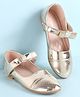 Pine Kids Ballerina with Velcro Closure - Golden