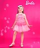 Barbie by Tiny Girl Sleeveless Ombre Top & Coordinating Skirt Set - Pink