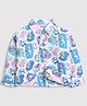 Barbie by Tiny Girl Mattel Featuring Full Sleeves Character Doodles Printed Shirt Style Top - Blue