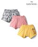Honeyhap Disney 100% Cotton Trunks With Lion King Graphics & Stripes Pack Of 3 - Multi Colour