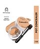 MILA BEAUTÉ Conceal It Pot Concealer | With SPF 15 & Vitamin-E | Light Weight & Full Coverage Concealer | Easily Blendable Concealer For Face Makeup | Shade - Sun Beige - 4 g