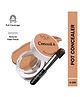 MILA BEAUTÉ Conceal It Pot Concealer | With SPF 15 & Vitamin-E | Light Weight & Full Coverage Concealer | Easily Blendable Concealer For Face Makeup | Shade - Rose Beige - 4 g