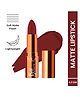 MILA BEAUTÉ Bold & Matte Lipstick | Soft Matte Finish & Light Weight Formula | Highly Pigmented & Nourishes With Jojoba Oil | Hydrating Lipsticks | Shade - Toasted - 4.2 g