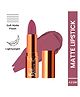 MILA BEAUTÉ Bold & Matte Lipstick | Soft Matte Finish & Light Weight Formula | Highly Pigmented & Nourishes With Jojoba Oil | Hydrating Lipsticks | Shade - Crush On - 4.2 g