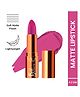MILA BEAUTÉ Bold & Matte Lipstick | Soft Matte Finish & Light Weight Formula | Highly Pigmented & Nourishes With Jojoba Oil | Hydrating Lipsticks | Shade - Pink Malibu - 4.2 g