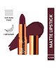 MILA BEAUTÉ Bold & Matte Lipstick | Soft Matte Finish & Light Weight Formula | Highly Pigmented & Nourishes With Jojoba Oil | Hydrating Lipsticks | Shade - Cherry Bomb - 4.2 g