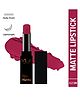 MILA BEAUTÉ Pro Mattes Lipstick | Highly Pigmented & Long Wear Formula | Matte Lipsticks | Hydrating & Lightweight Lipsticks | Shade - Gangubai