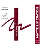 Mila Beauté Pout It Out Matte Lip Crayon | Highly Pigmented & Enriched With Jojoba Oil | Soft Matte Finish | Creamy & Light Weight Texture | Smooth Glide Application | Shade - Anastasia