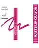 Mila Beauté Pout It Out Matte Lip Crayon | Highly Pigmented & Enriched With Jojoba Oil | Soft Matte Finish | Creamy & Light Weight Texture | Smooth Glide Application | Shade - Belle