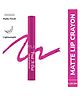 Mila Beauté Pout It Out Matte Lip Crayon | Highly Pigmented & Enriched With Jojoba Oil | Soft Matte Finish | Creamy & Light Weight Texture | Smooth Glide Application | Shade - Elizabeth