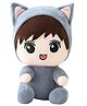 MUREN Soft Toy for Kids, Cute Police Officer Teddy Bear Plush Toy -Assorted ColorPack of 1 - Height 24 cm