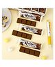 Azhari Chocolate shape eraser high quality rubber for all age group( PACK OF 2 ) COLOR MAY VARY