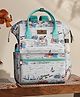 StarAndDaisy Baby Diaper Bag for Mother Travel/Diaper Bags for Mother for Travel with Laptop Pocket, Multi Compartments, Insulated Bottle Pockets, Waterproof, Ultra soft fabric - White
