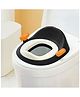 StarAndDaisy Potty Seat for Kids 1-5 Years/Toilet Seat for Kids with Splash Guard/Baby Potty Seat with Comfortable Cushion & Secure Handles - Black.