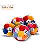 BitFeex Soft Ball Alphabet Soft Plush Baby Rattle Ball Stuffed Toy For Kids Baby and Toddlers Colorful Soft Cuddly And Huggable- Multicolor,