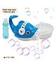 BitFeex Dolphine Bubble Gun for Kids with Bubble Liquid Bottle Fun Bubble Maker Indoor Outdoor Gun Toys For Kid Bubble Machine -Multicolor