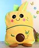Toytales Mango Shape Bag Light Yellow & Light Green - Height 13 Inches