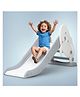 Baybee Garden Baby Slide for Kids | Plastic Baby Sliding for Kids with Anti Slip Step | Children Baby Play Area Indoor Setup | Freestanding Outdoor Slider for Kids (Rocket)