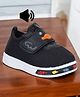 Lil Lollipop Duck Embellished Musical Shoes WIth Velcro Closure - Black