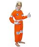 Kaku Fancy Dresses Full Sleeves Astronaut Costume Set - Orange