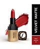 Faces Canada  Comfy Matte Velvet Touch Lipstick - Red Velvet Cake 01, 4.2g | Velvety Matte Finish | 8HR Longstay
