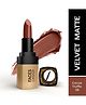 Faces Canada  Comfy Matte Velvet Touch Lipstick - Cocoa Truffle 06, 4.2g | Velvety Matte Finish | 8HR Longstay