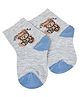 Kid-O-World Bear Designed Socks  - White