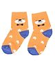 Kid-O-World Star Designed Socks  - Orange