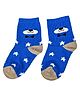 Kid-O-World Star Designed Socks  - Dark Blue
