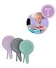 b.box Mini Fork Set for Kids - Flork Cutlery - Pastel(Pack of 3)