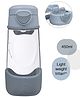 b.box Spout Drink Water Bottle for Kids -  Leakproof, Flip Top Lid, 450ml- Pastel Blue