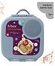 b.box Leakproof Bento Mini Lunchbox for School Kids, 1L capacity - Pastel Blue