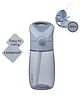 b.box Straw Drink Water Bottle for Kids  380ml, Leak-Proof, Free-Flowing, Easy to Carry  Pastel Blue