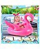 Sanjary flamingo shape Inflatable swimming tube float pool toy for kids