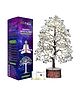 JD Fresh 7 Chakra Crystal Tree for Good Luck and Positive Energy - Clean Quartz
