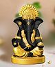 JD FRESH Ganesh Idol Divine Blessings for Home & Car Decor - Black