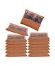 JD FRESH 12 Pcs Non-Woven Saree Covers with Zip - Orange